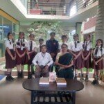 Students awarded for excellence in Sanskrit language competition Winners of the Sanskrit competition