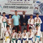 Proud achievement in martial arts and discipline Winners from The Orchids Public School at the State Karate Championship 2024